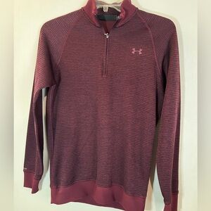 Under Armour Burgundy ColdGear Pullover men’s medium